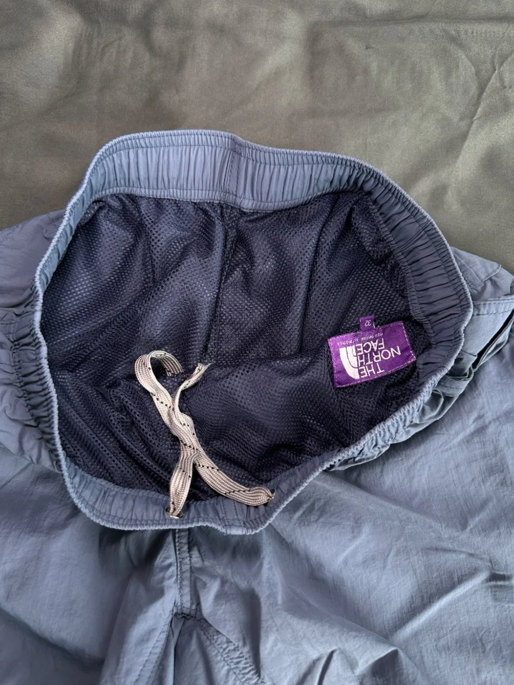 The North Face x Nanamica Purple Label Blue Shorts, size M waist 32